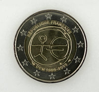 2 euro commemorative coin 2009 "EMU - 10 years of the euro" Optional