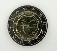 2 euro commemorative coin 2009 "EMU - 10 years of the euro" Optional