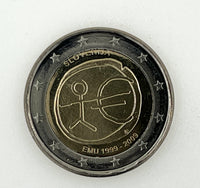 2 euro commemorative coin 2009 "EMU - 10 years of the euro" Optional