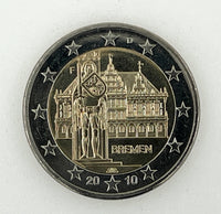 2 Euro Commerativ Coin Germany 2010 "Bremen"