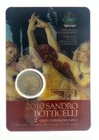 2 Euro Commerativ Coin San Marino 2010 "Sandro Botticelli"