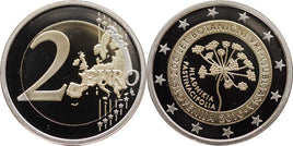PP 2 Euro Commerativ Coin Slovenia 2010 "Botanical Garden"