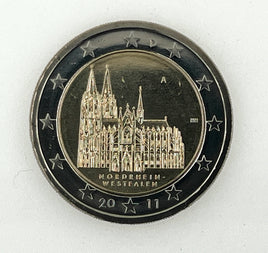2 Euro Sondermünze Deutschland 2011 "Kölner Dom"