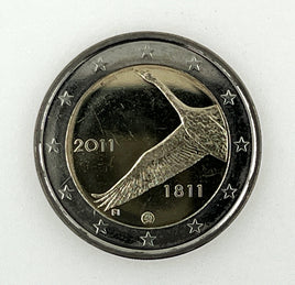 2 Euro commemorative coin Finland 2011 "National Bank"