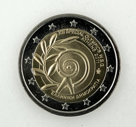 2 Euro commemorative coin Greece 2011 "Special Olympics"