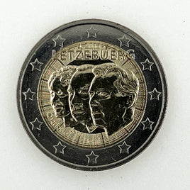 2 Euro Commerativ Coin Luxembourg 2011 "Henri & Jean"