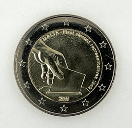 2 Euro commemorative coin Malta 2011 "Election of the 1st MP"
