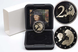 Proof 2 Euro commemorative coin Netherlands 2011 "Erasmus" Proof