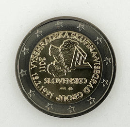 2 Euro Commerativ Coin Slovakia 2011 "Visegrad"