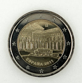 2 Euro commemorative coin Spain 2011 "Granada / Alhambra"