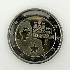 2 Euro commemorative coin Slovenia 2011 "Franc Rozman"