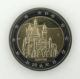 2 Euro commemorative coin Germany 2012 "Bavaria"