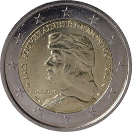 2 euro commemorative coin Monaco 2012 "Independence"