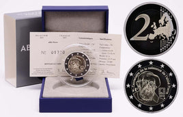 Proof 2 Euro commemorative coin France 2012 "Abbe Pierre"
