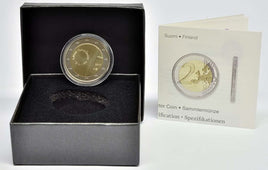 PP 2 Euro Sondermünze Finnland 2014"Ilmari Tapiovaara"