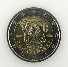 2 Euro Commerativ Coin Italy 2014 "Carabinieri"