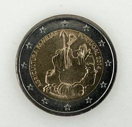 2 euro commemorative coin Portugal 2014 "Farms"