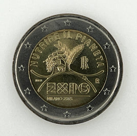 2 euro commemorative coin Italy 2015 "Expo Milano"