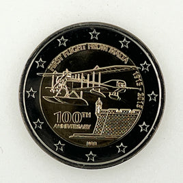 2 Euro Commerativ Coin Malta 2015 "First flight in Malta"
