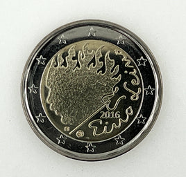 2 euro commemorative coin Finland 2016 "Eino Leino"