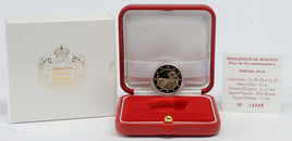 PP 2 euro commemorative coin Monaco 2016 "Foundation Monte Carlo "in original box