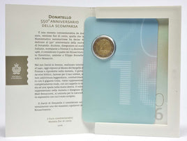 2 euro commemorative coin San Marino 2016 "Donatello"