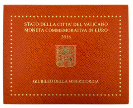 2 Euro Sondermünze Vatikan 2016"Barmherzigkeit"im Blister