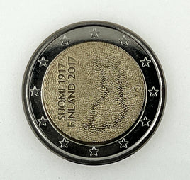 2 Euro Sondermünze Finnland 2017"Unabhängigkeit"
