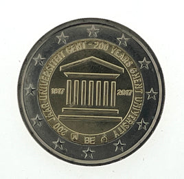 2 Euro commemorative coin Belgium 2017 "Gent" UNC