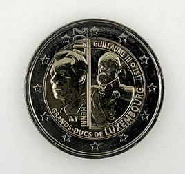 2 Euro Sondermünze Luxemburg 2017"Wilhelm III"