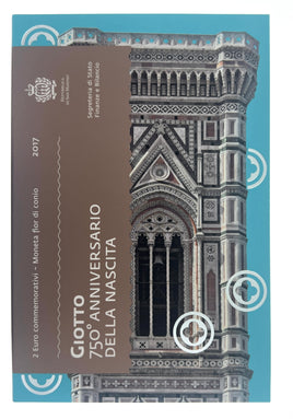 2 Euro Sondermünze San Marino 2017"Giotto"