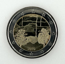2 Euro Sondermünze Finnland 2018"Saunakultur"