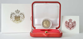 Proof 2 Euro commemorative coin Monaco 2018 "Francois Josep" in original box