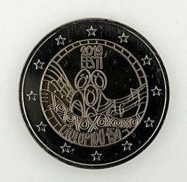 2 euro commemorative coin Estonia 2019 "Song Song Festival"