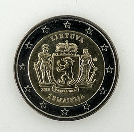 2 euro commemorative coin Lithuania 2019 "Region Samogitia(Zemaitija)"