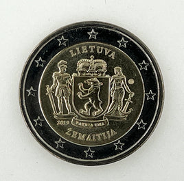 2 Euro Sondermünze Litauen 2019"Region Samogitia(Zemaitija)"