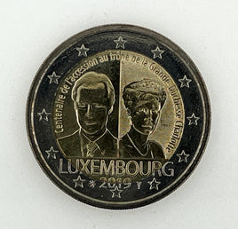 2 Euro commemorative coin Luxembourg 2019 "Grand Duchess Charlotte"