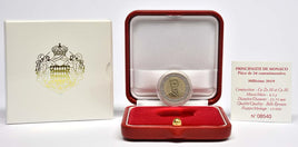 PP 2 euro commemorative coin Monaco 2019 "Prince Honore "in original box