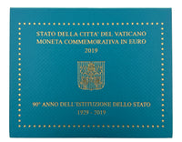 2 Euro commemorative coin Vatican 2019 "Vatican City "in blister pack