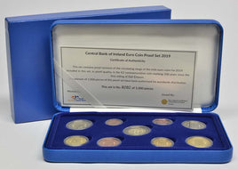 PP KMS Ireland 2019 5,88€ proof incl.2€ commemorative coin 2019 only 1000 pieces