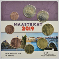 KMS Netherlands 3,88€ 1 Cent - 2 Euro UNC in blister pack