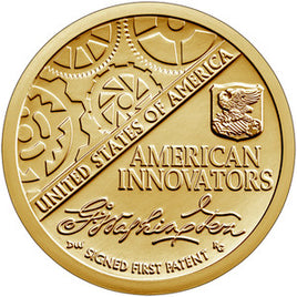 1 Dollar USA 2018 1.Patent - American Innovation Dollar