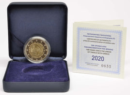 Proof 2 Euro special coin Greece 2020 "Thrace"