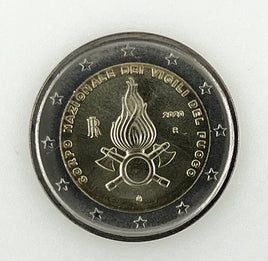 2 Euro commemorative coin Italy 2020 "Fire Department"