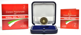 Proof 2 Euro special coin Italy 2020 “Fire Department”