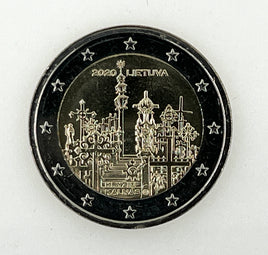 2 euro commemorative coin Lithuania 2020 "Hill of Crosses"