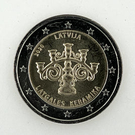 2 Euro Sondermünze Lettland 2020 "Keramik"