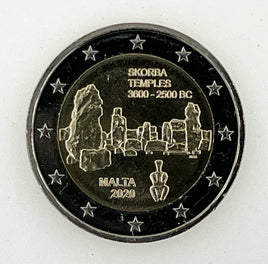 2 Euro Sondermünze Malta 2020"Ta Skorba"