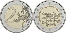 Proof 2 Euro special coin Slovenia 2020 "500th birthday of Adam Bohoric"