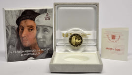 PP 2 Euro Sondermünze Vatikan 2020"500. Todestag von Raffaello Sanzio"